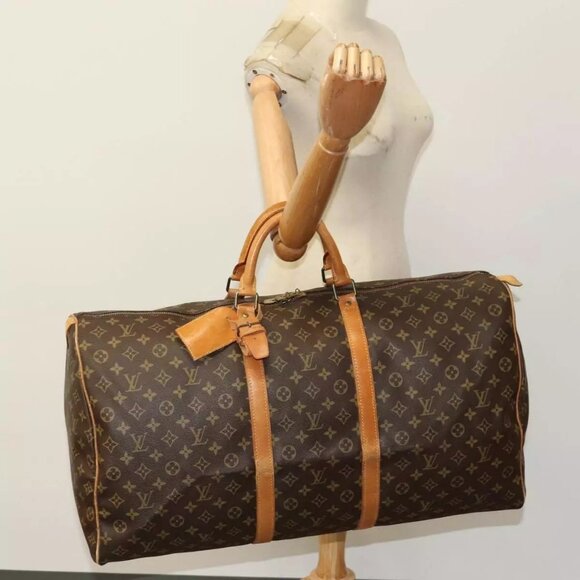 LOUIS VUITTON Monogram Keepall 60 Boston Bag - Picture 4 of 14